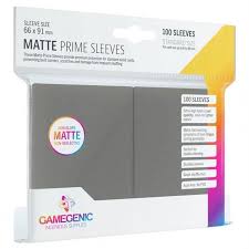 Gamegenic - MATTE Prime Sleeves: Gray - GG1103